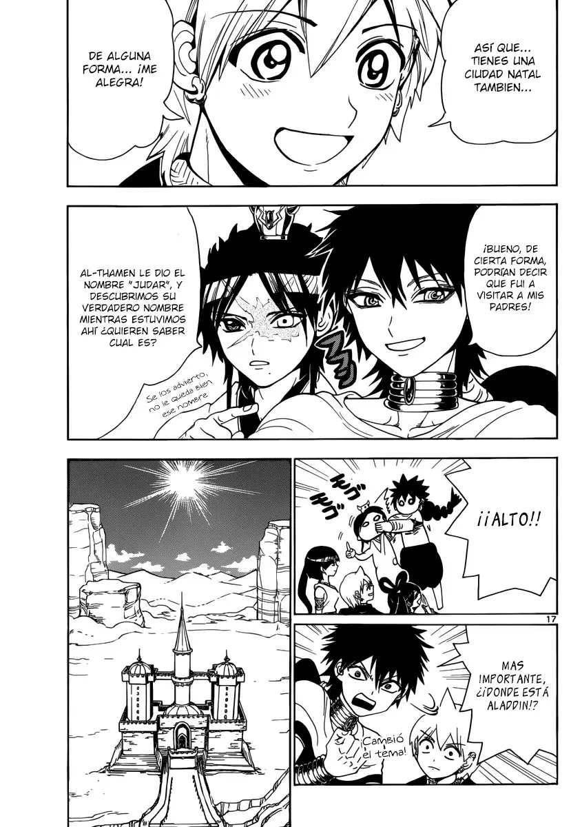 Magi - Labyrinth of Magic capítulo 325, página 16