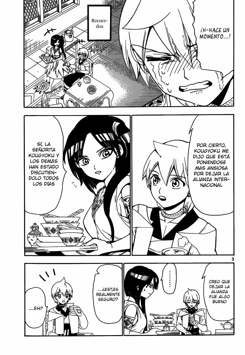 Magi - Labyrinth of Magic capítulo 327, página 3