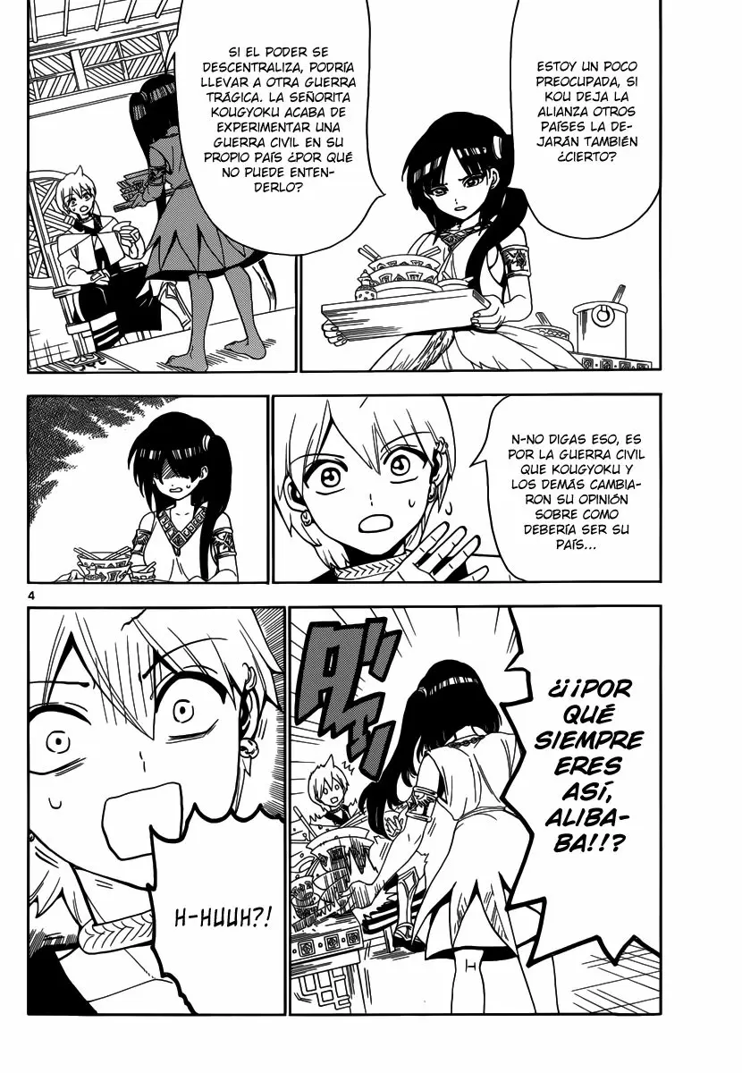 Magi - Labyrinth of Magic capítulo 327, página 4