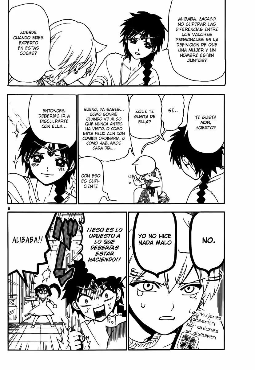 Magi - Labyrinth of Magic capítulo 327, página 6