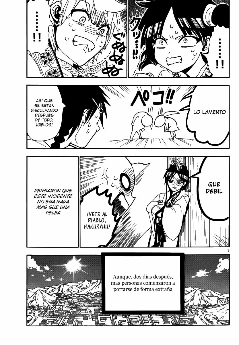 Magi - Labyrinth of Magic capítulo 327, página 7