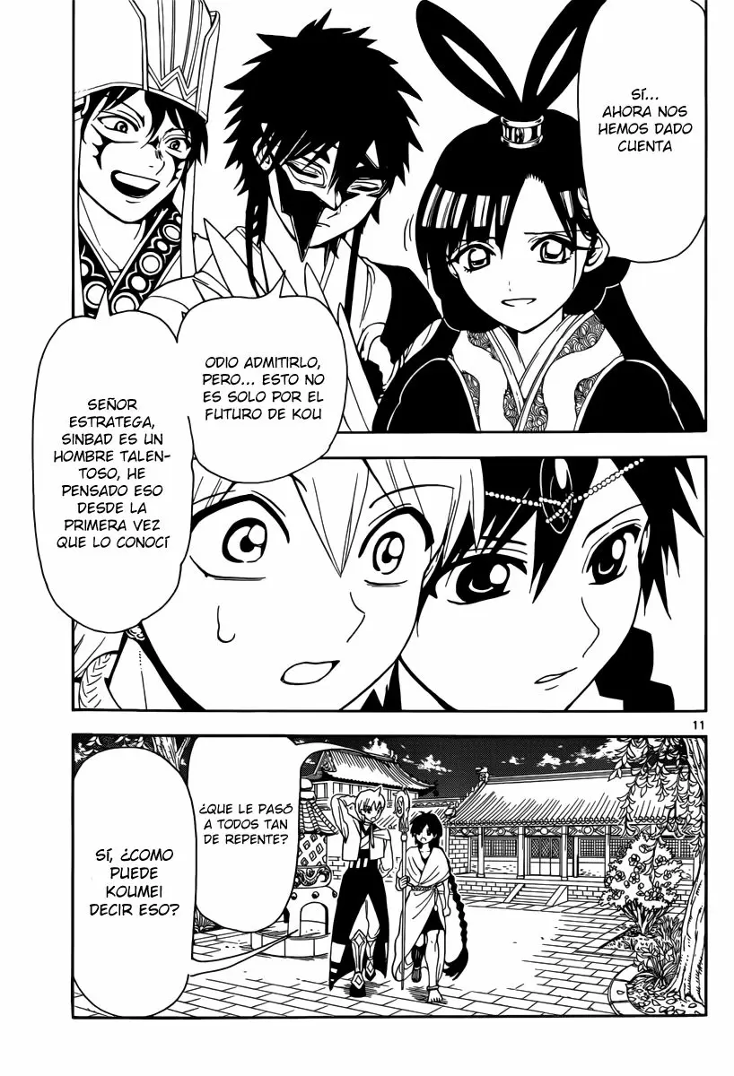 Magi - Labyrinth of Magic capítulo 327, página 11