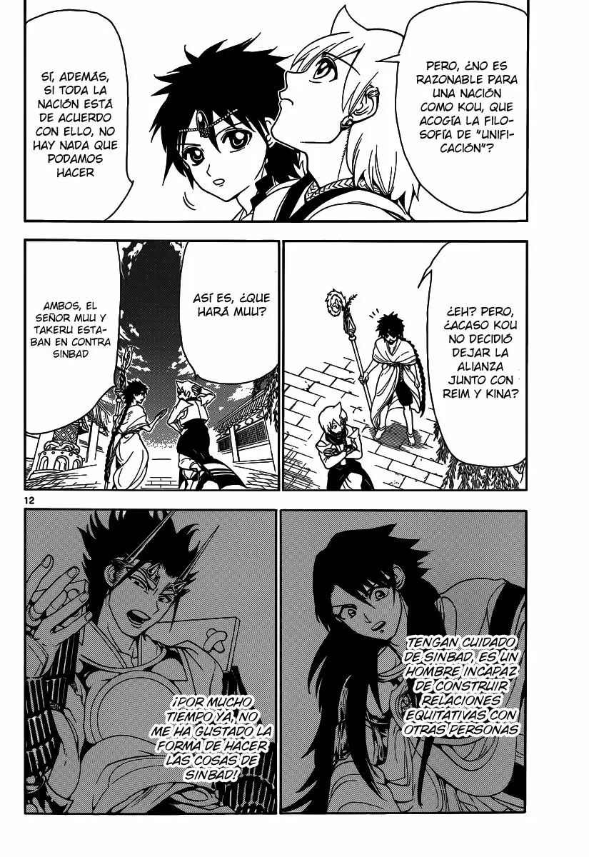 Magi - Labyrinth of Magic capítulo 327, página 12