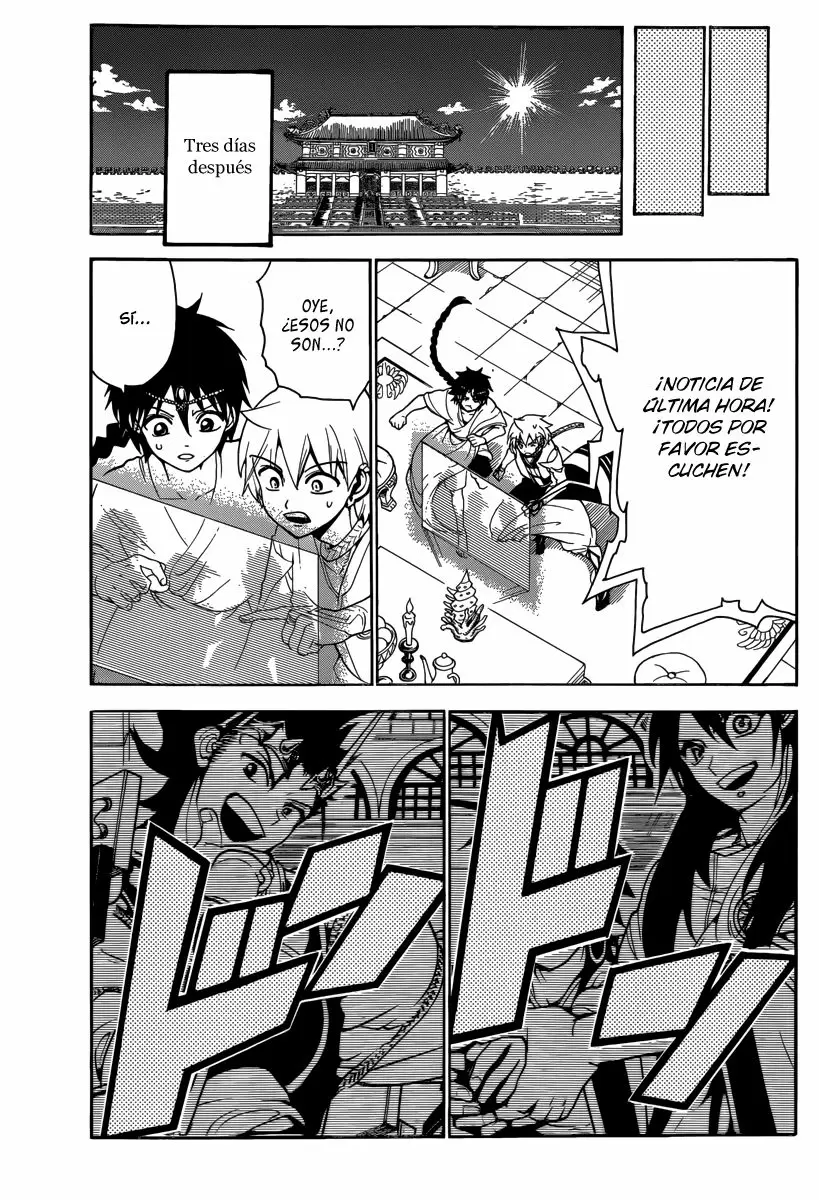 Magi - Labyrinth of Magic capítulo 327, página 13
