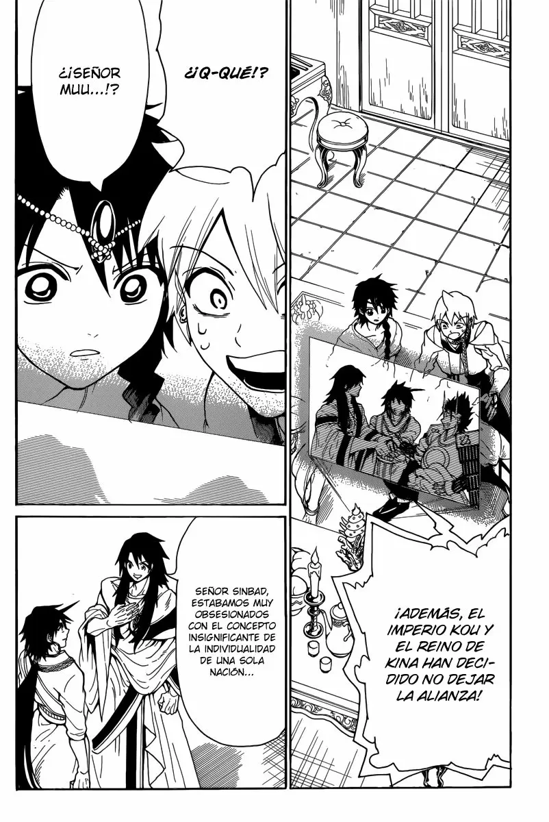 Magi - Labyrinth of Magic capítulo 327, página 15