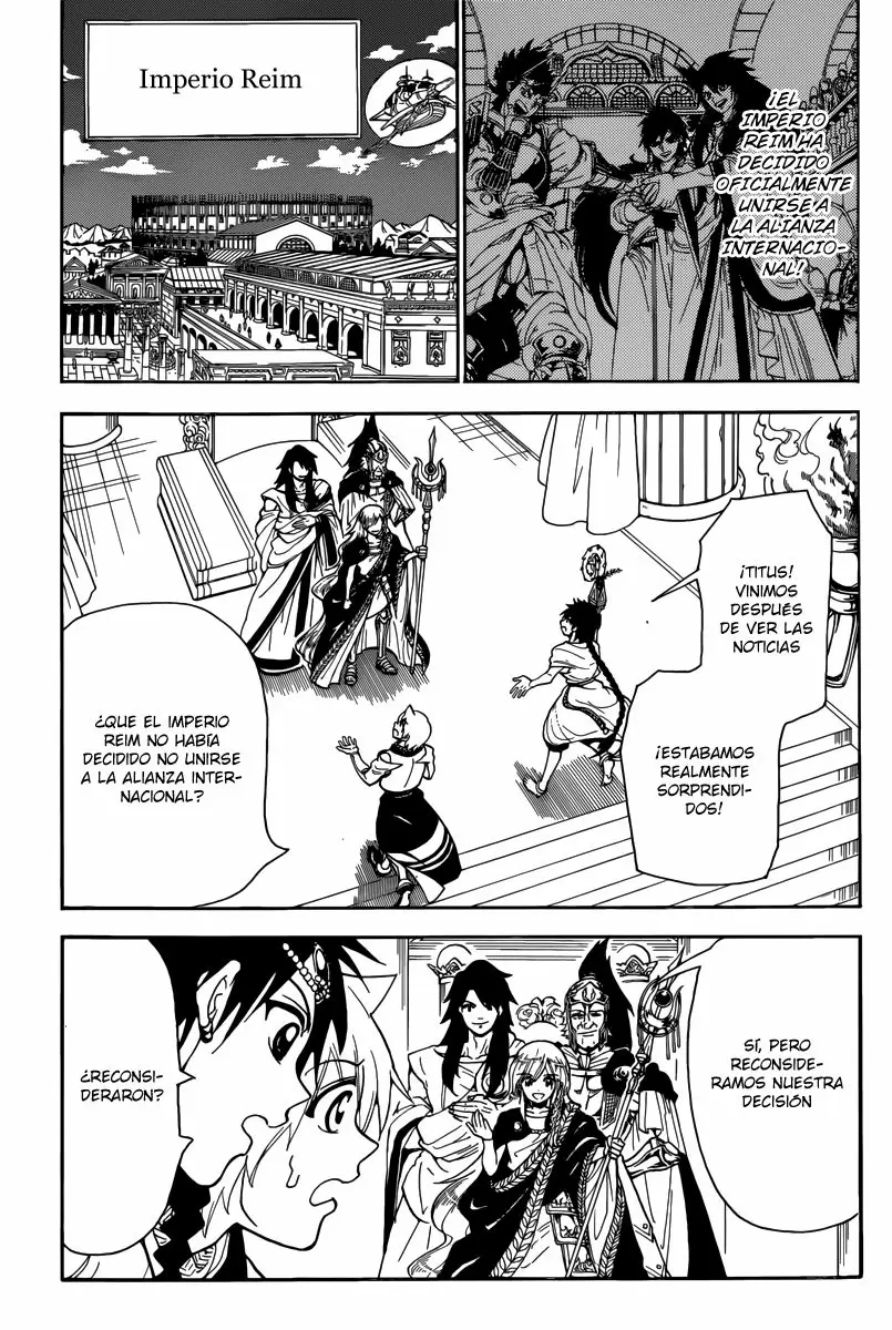Magi - Labyrinth of Magic capítulo 328, página 3