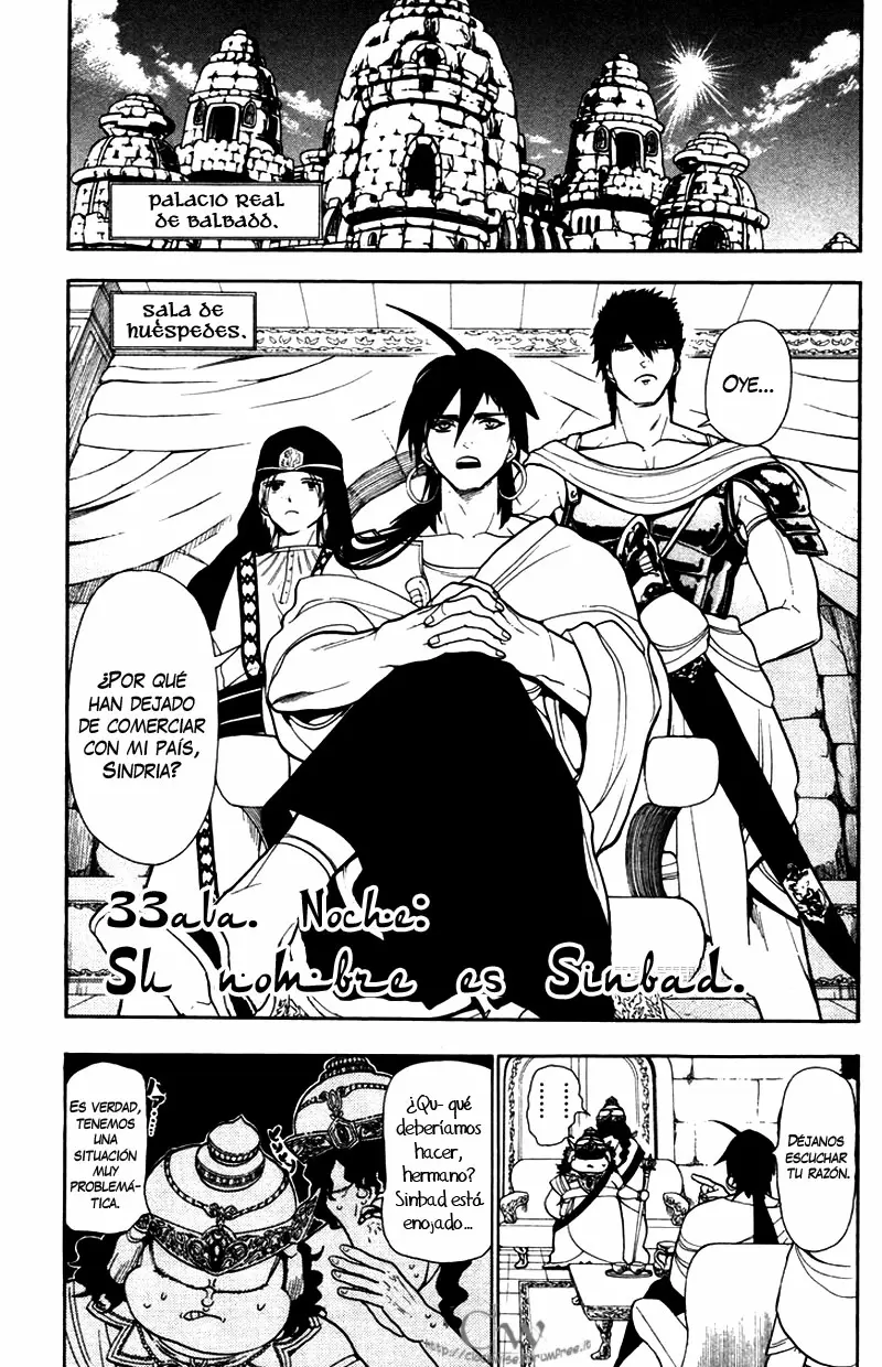 Magi - Labyrinth of Magic capítulo 33, página 1