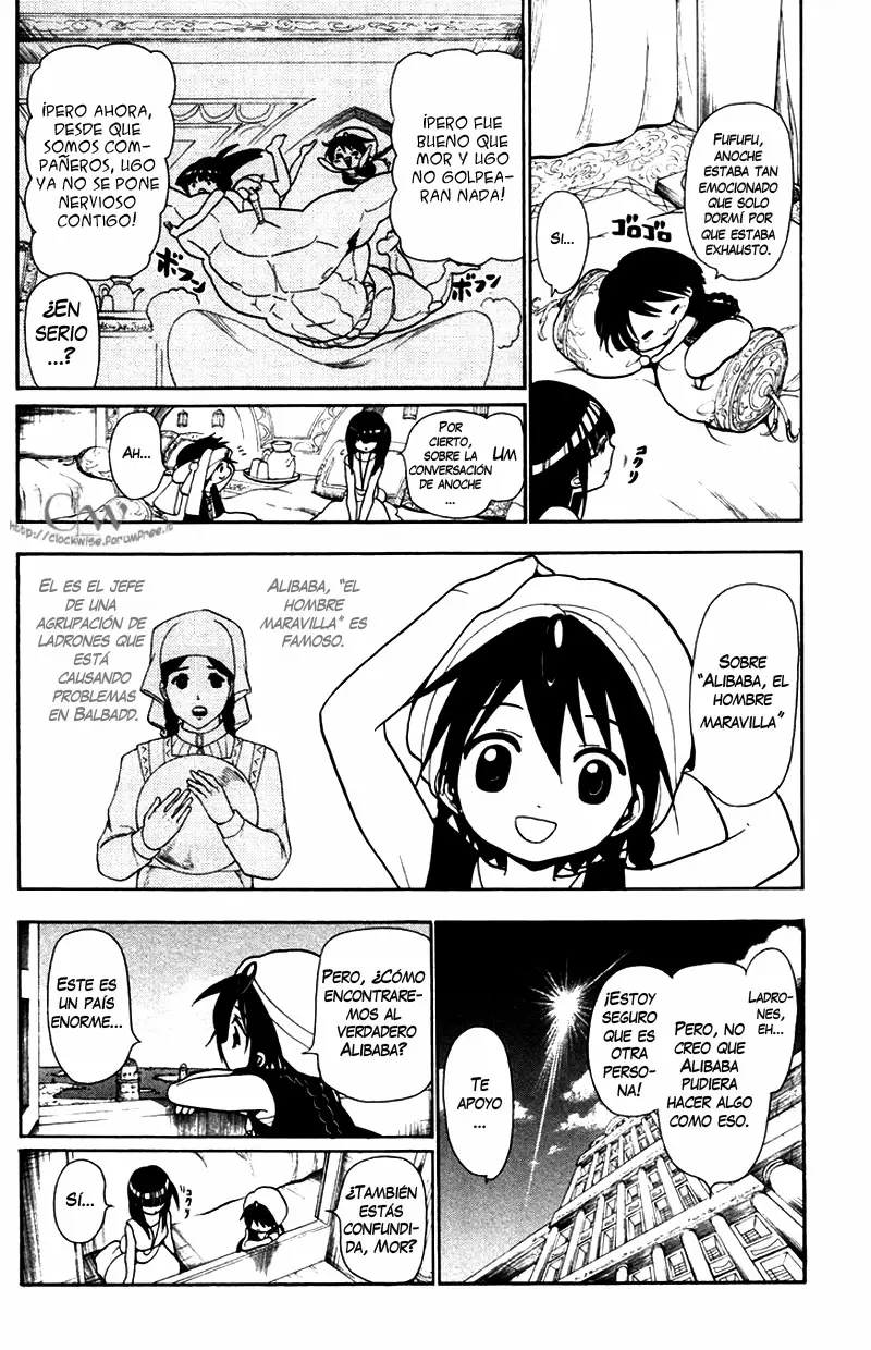 Magi - Labyrinth of Magic capítulo 33, página 4