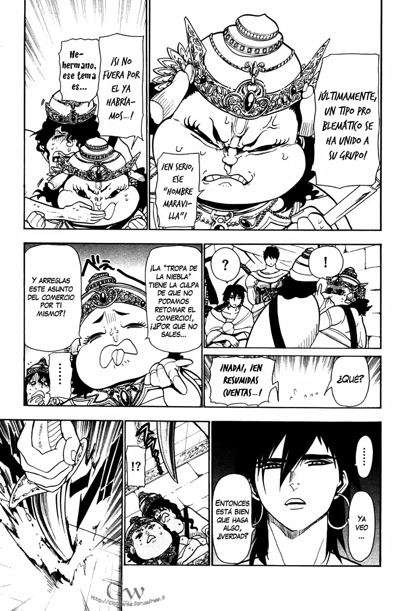 Magi - Labyrinth of Magic capítulo 33, página 7