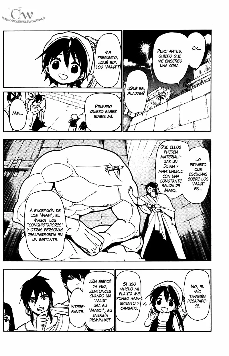 Magi - Labyrinth of Magic capítulo 33, página 16