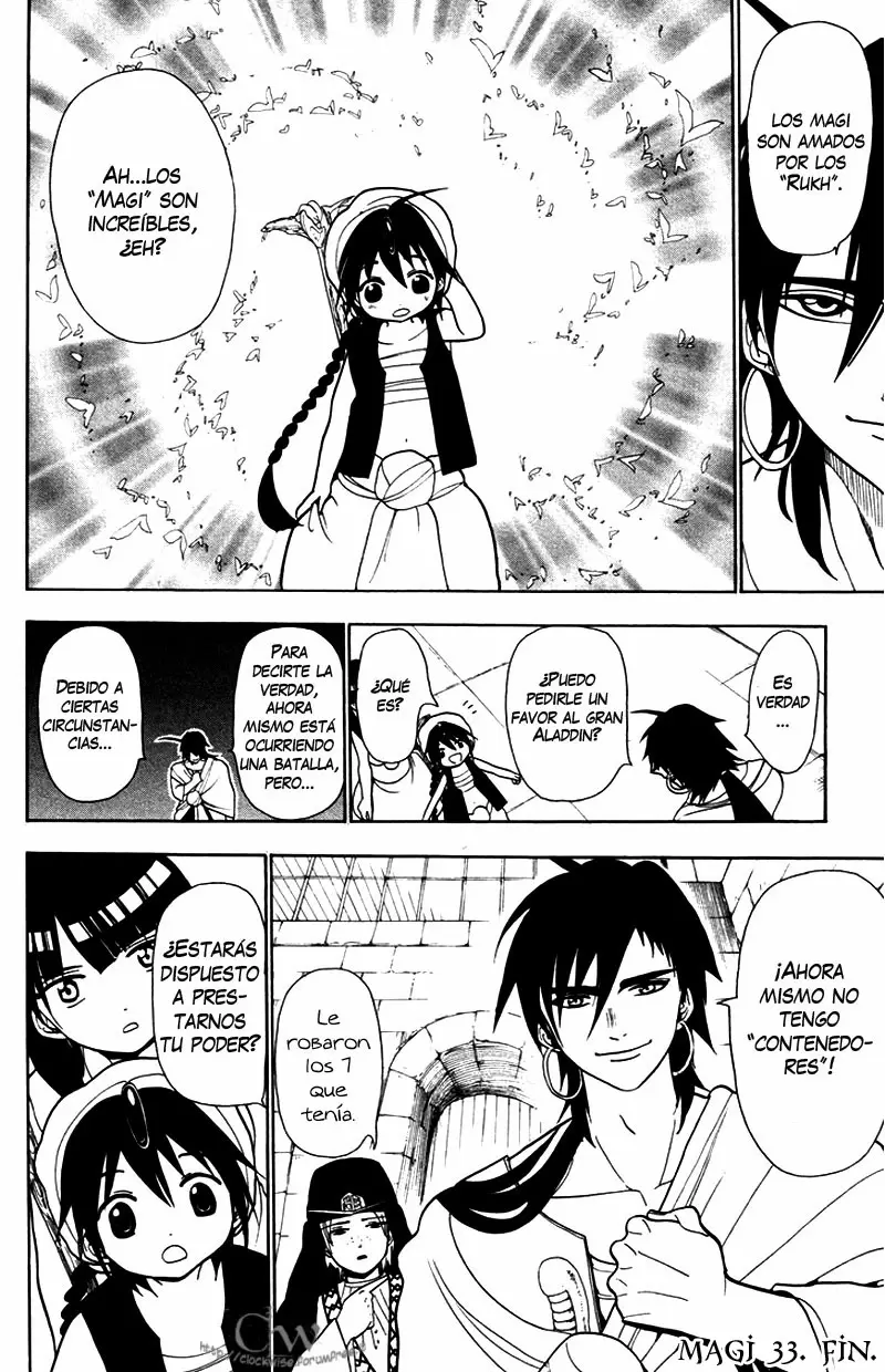 Magi - Labyrinth of Magic capítulo 33, página 18
