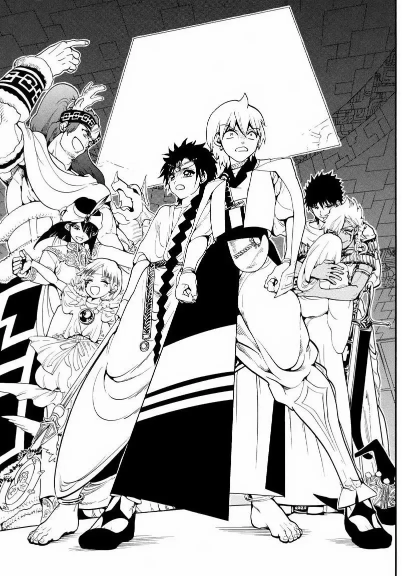 Magi - Labyrinth of Magic capítulo 330, página 17