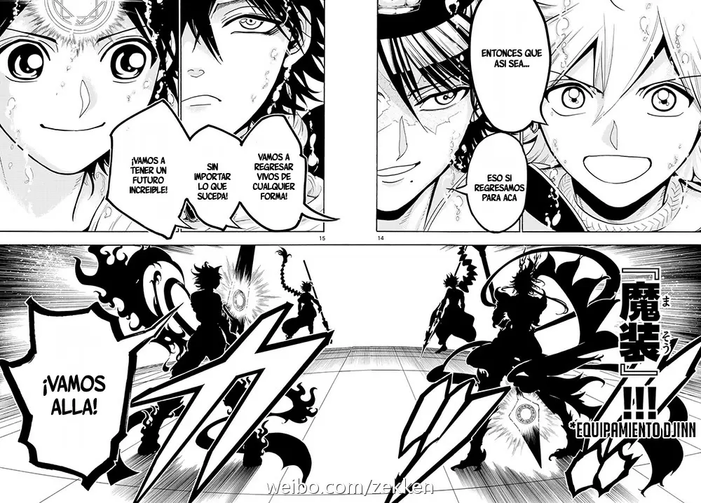 Magi - Labyrinth of Magic capítulo 334, página 15