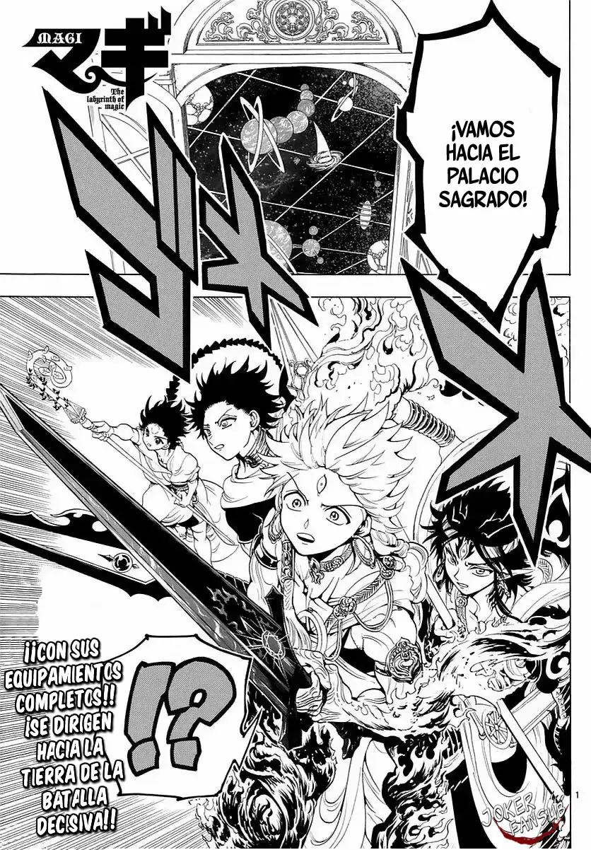 Magi - Labyrinth of Magic capítulo 335, página 2