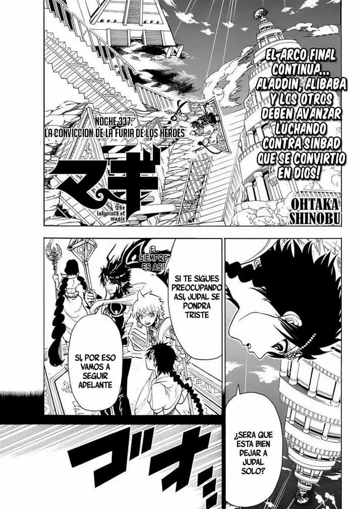 Magi - Labyrinth of Magic capítulo 337, página 2