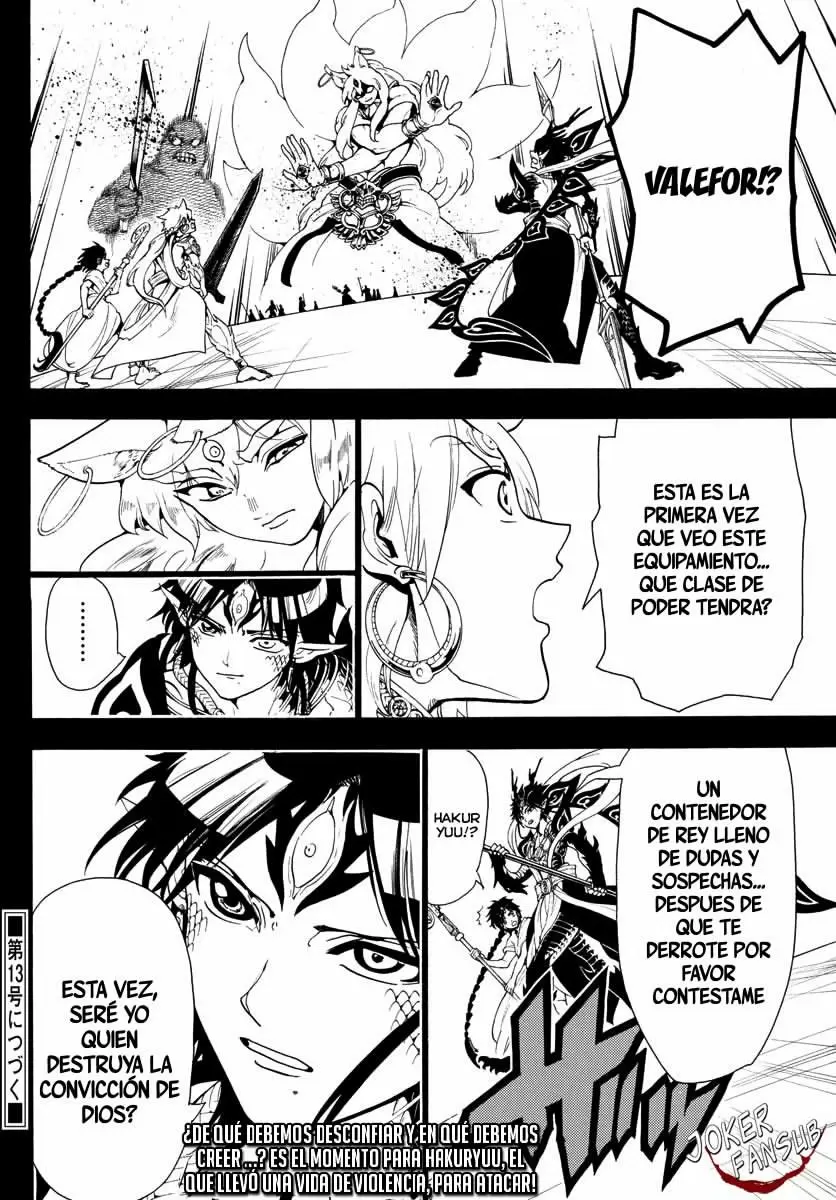 Magi - Labyrinth of Magic capítulo 338, página 18
