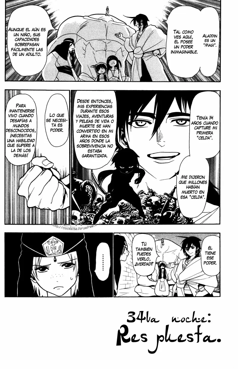 Magi - Labyrinth of Magic capítulo 34, página 2