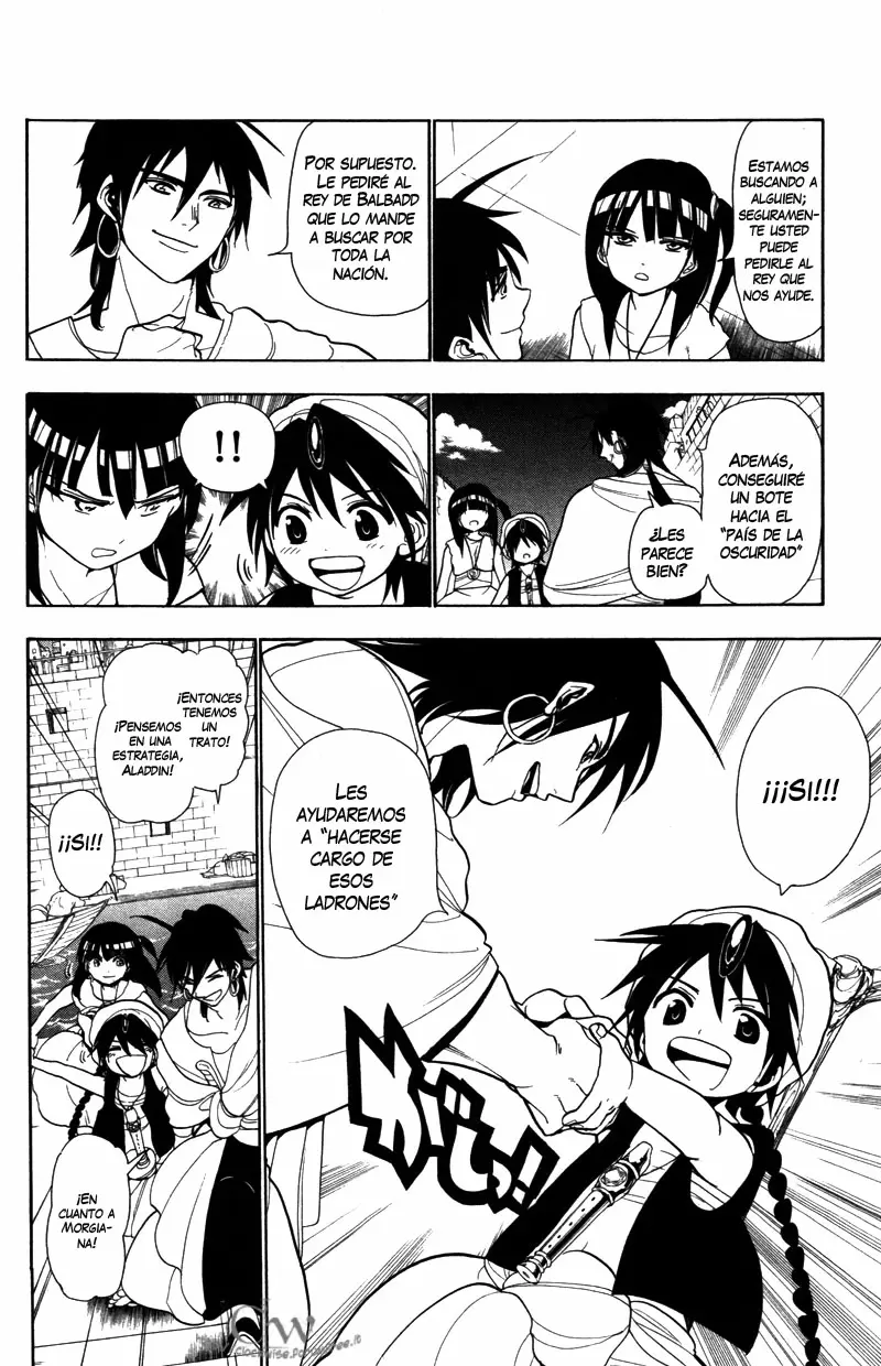 Magi - Labyrinth of Magic capítulo 34, página 4