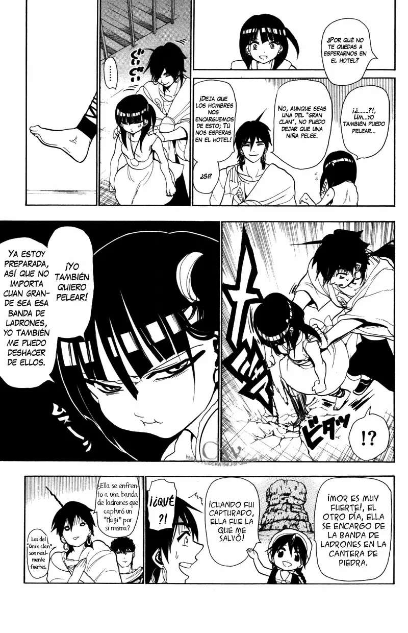 Magi - Labyrinth of Magic capítulo 34, página 5