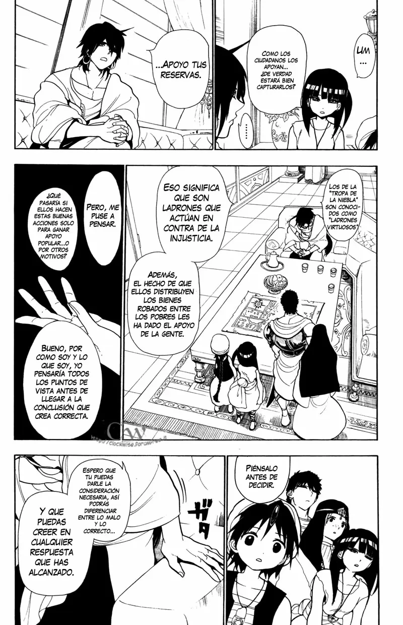 Magi - Labyrinth of Magic capítulo 34, página 8
