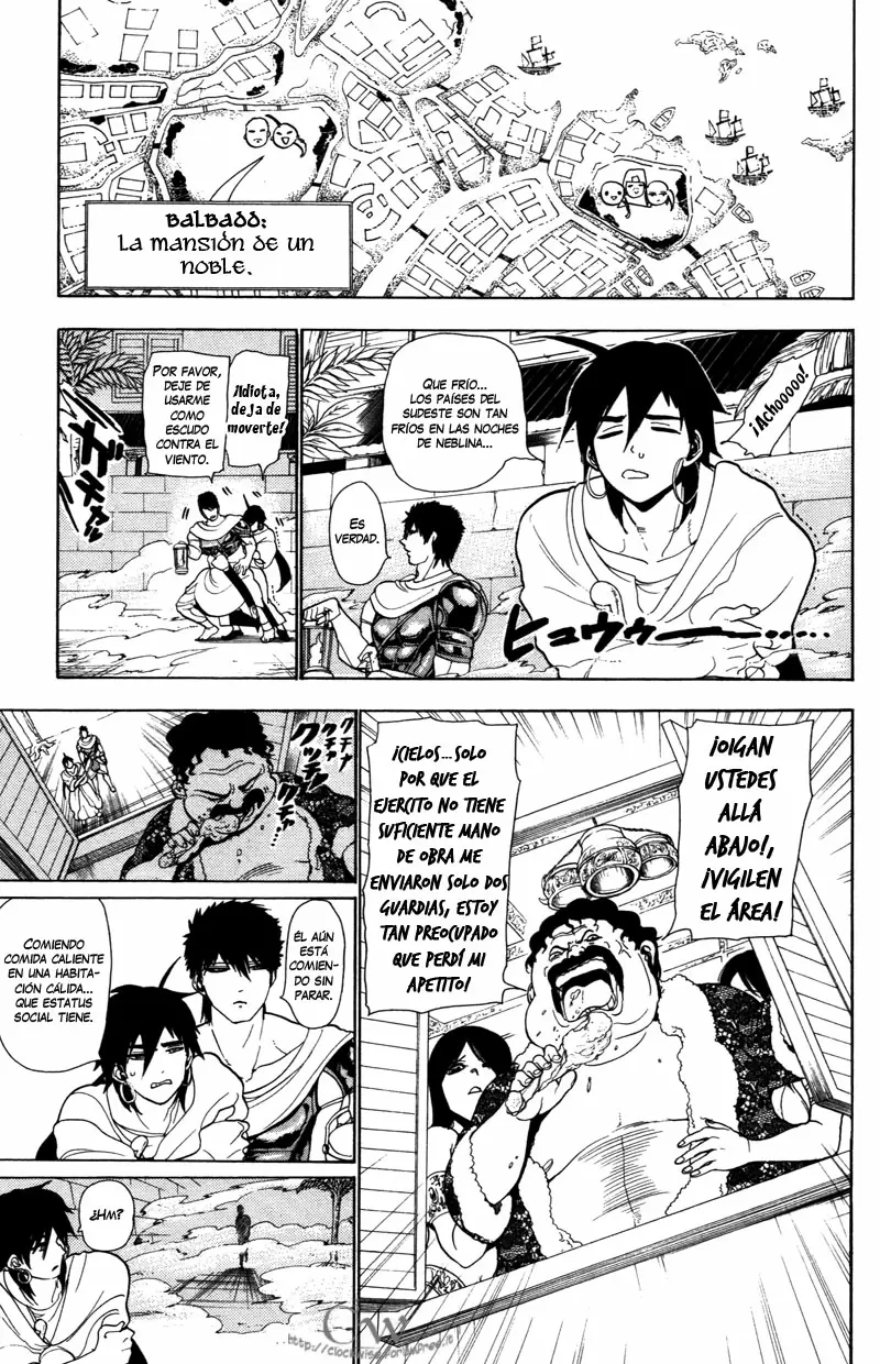 Magi - Labyrinth of Magic capítulo 34, página 11