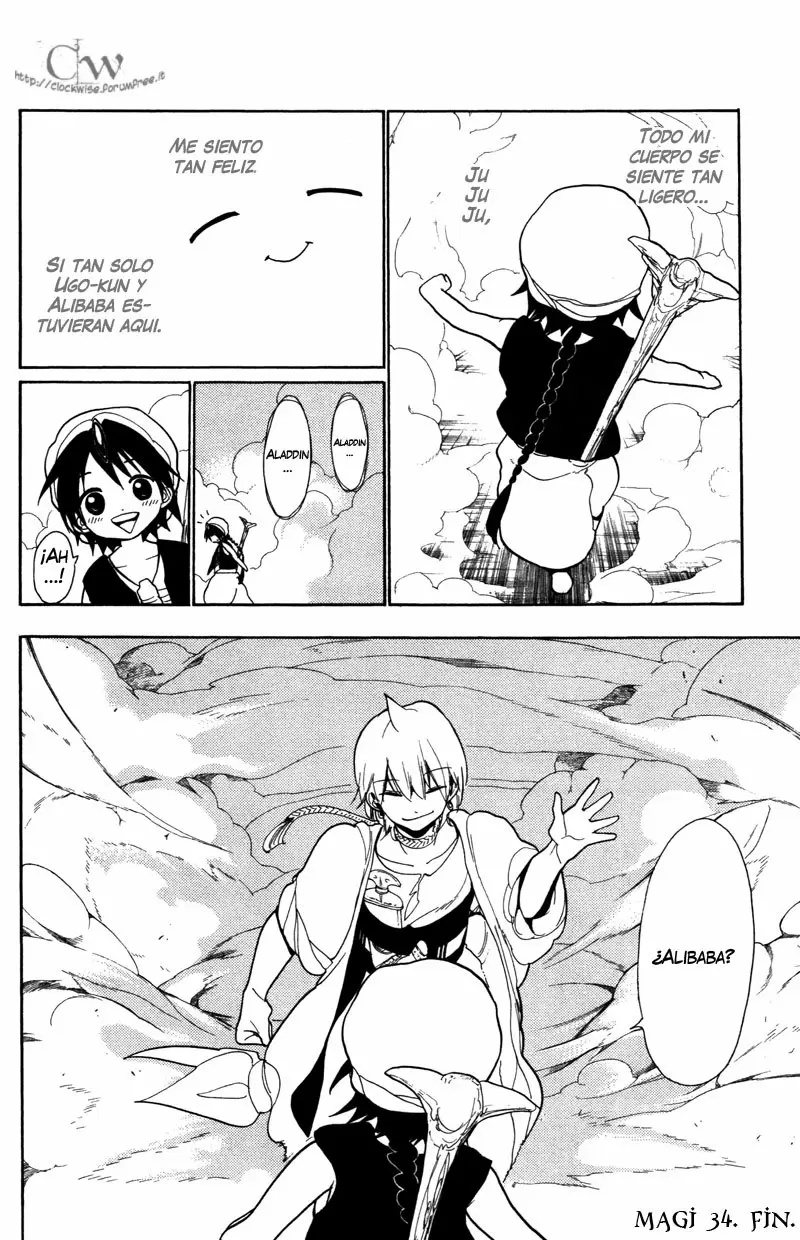 Magi - Labyrinth of Magic capítulo 34, página 18