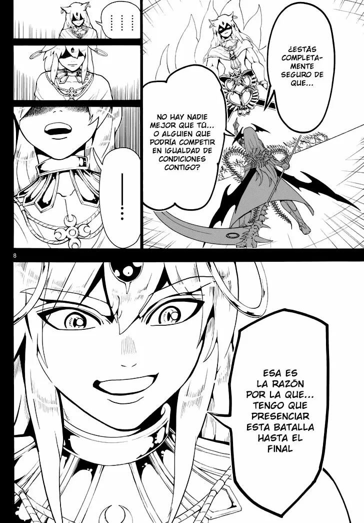 Magi - Labyrinth of Magic capítulo 340, página 8