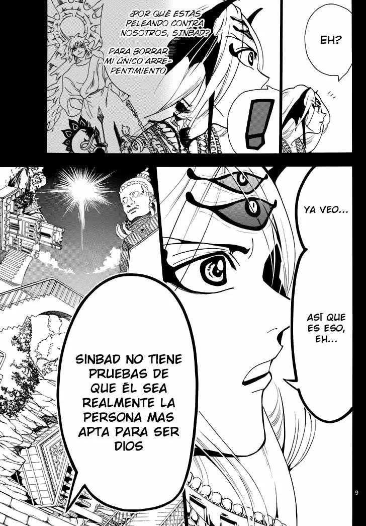 Magi - Labyrinth of Magic capítulo 340, página 9