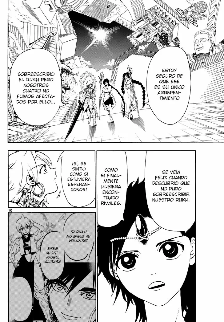 Magi - Labyrinth of Magic capítulo 340, página 10