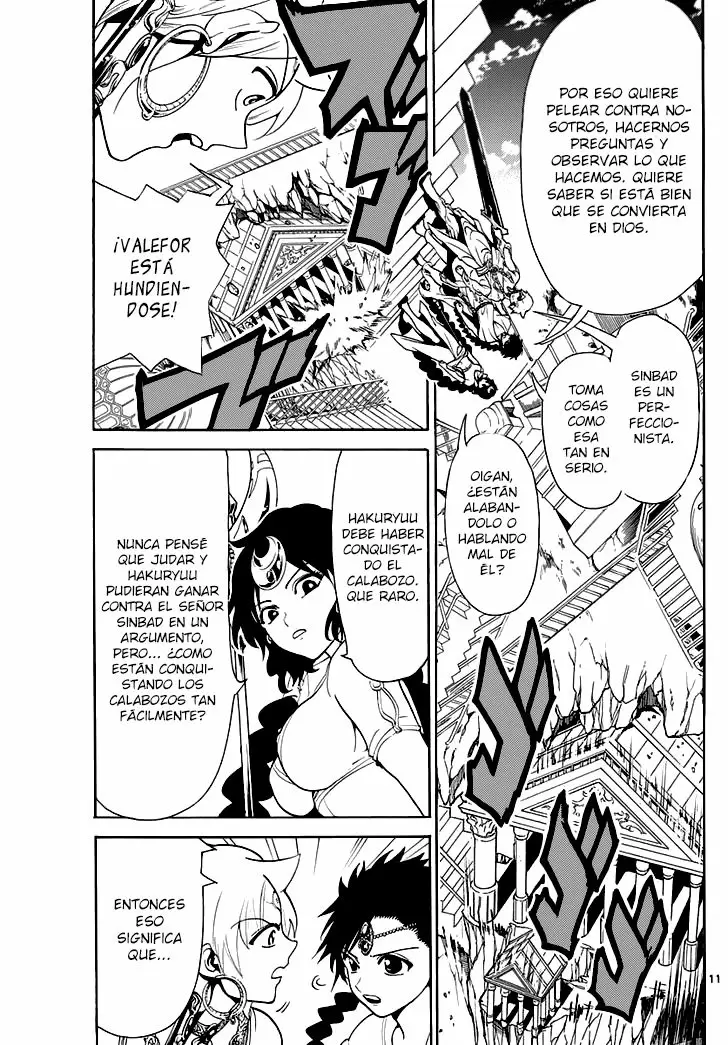 Magi - Labyrinth of Magic capítulo 340, página 11