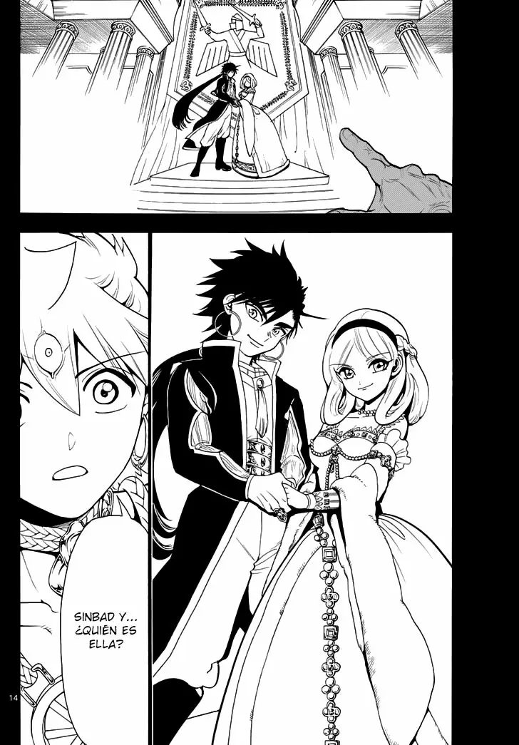 Magi - Labyrinth of Magic capítulo 340, página 14