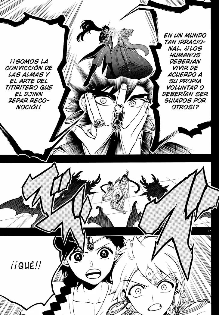 Magi - Labyrinth of Magic capítulo 340, página 17