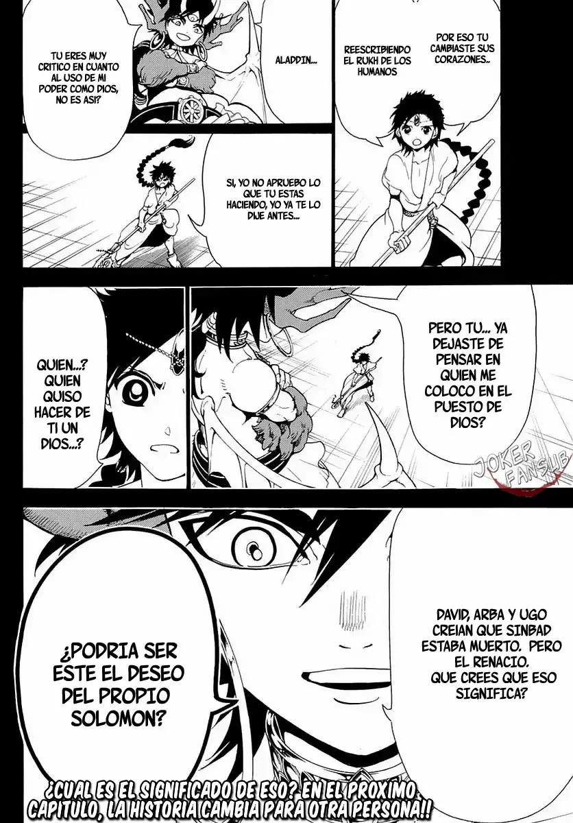 Magi - Labyrinth of Magic capítulo 342, página 18