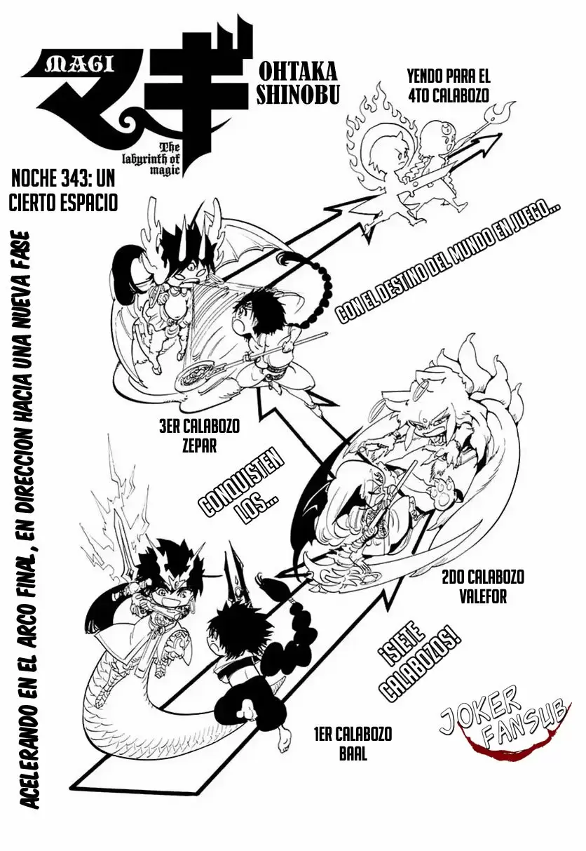 Magi - Labyrinth of Magic capítulo 343, página 2