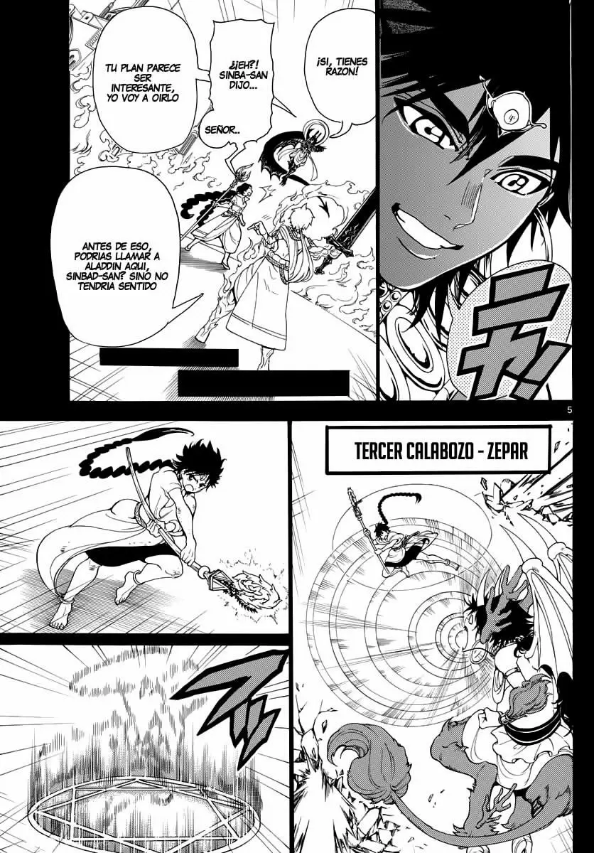 Magi - Labyrinth of Magic capítulo 348, página 6