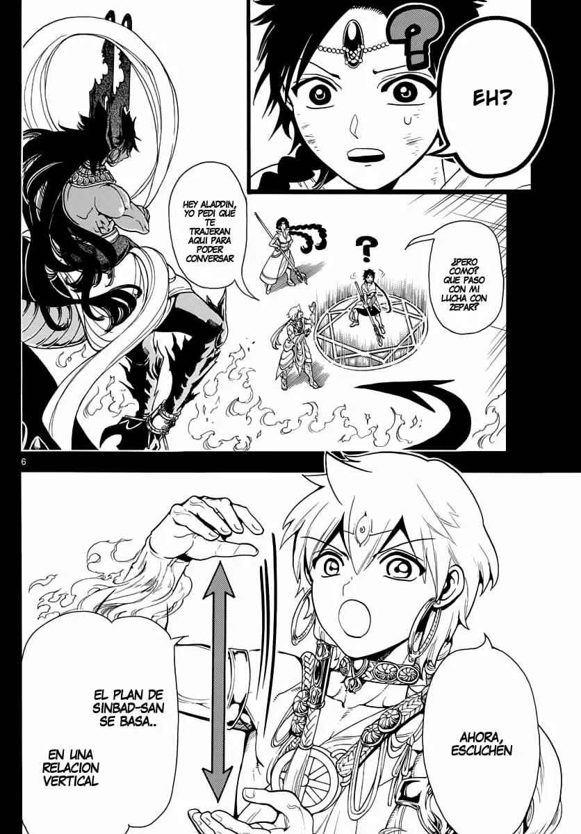 Magi - Labyrinth of Magic capítulo 348, página 7