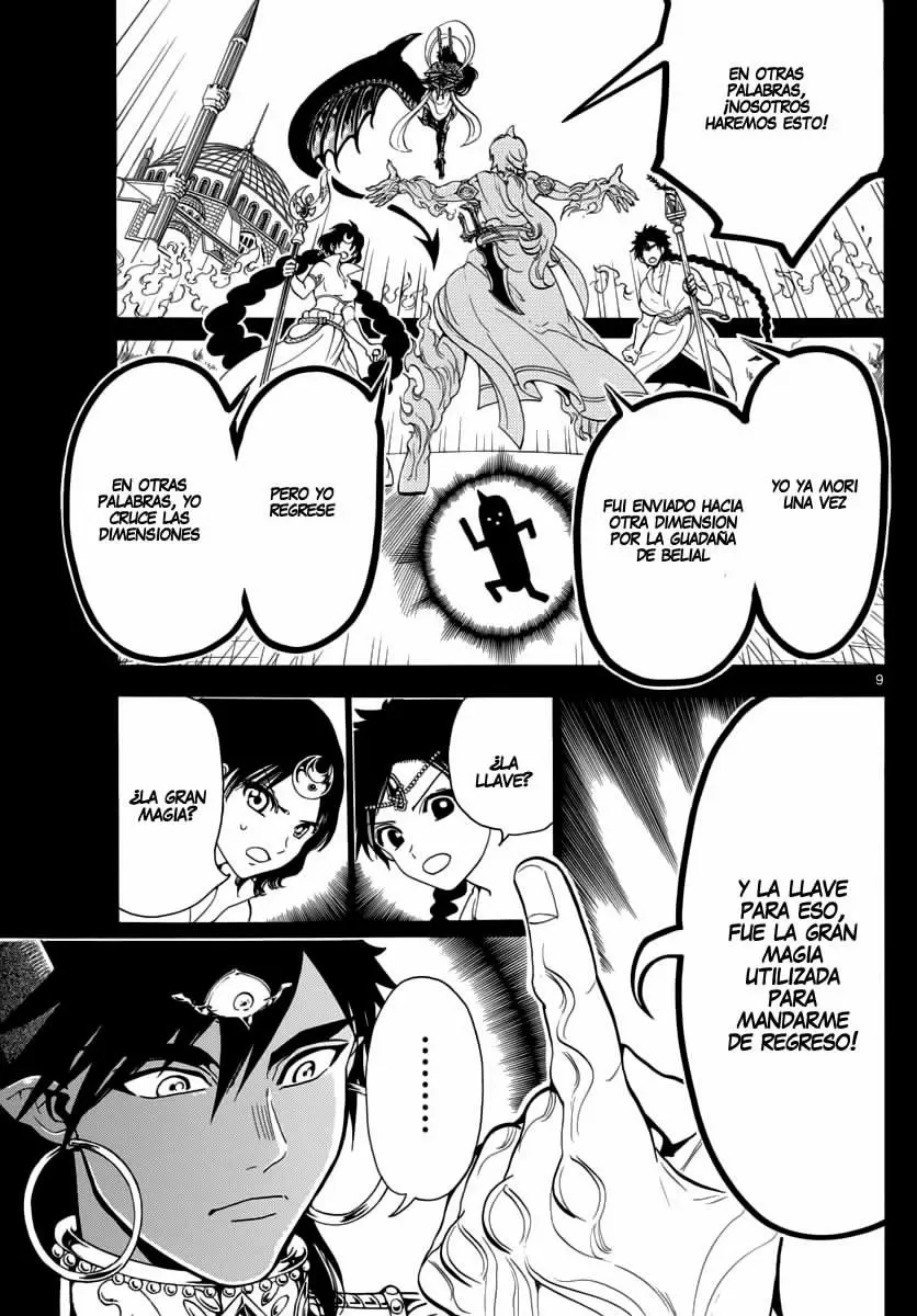 Magi - Labyrinth of Magic capítulo 348, página 10