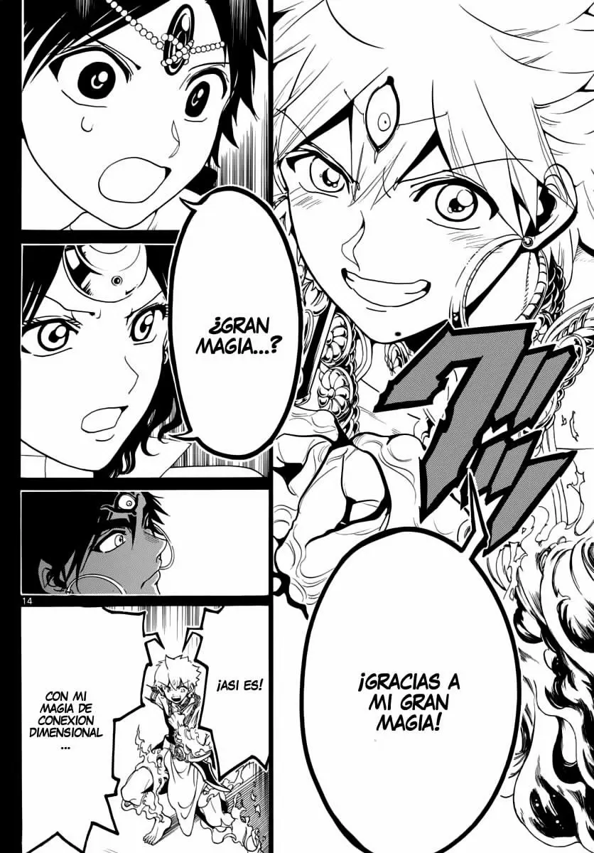 Magi - Labyrinth of Magic capítulo 348, página 16