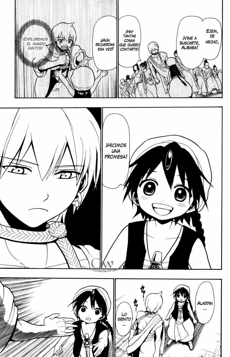 Magi - Labyrinth of Magic capítulo 35, página 18