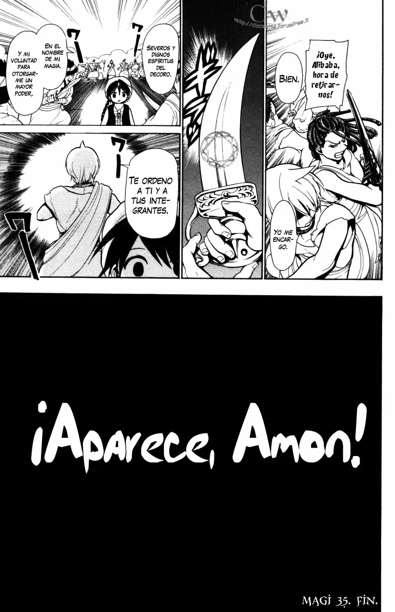 Magi - Labyrinth of Magic capítulo 35, página 20