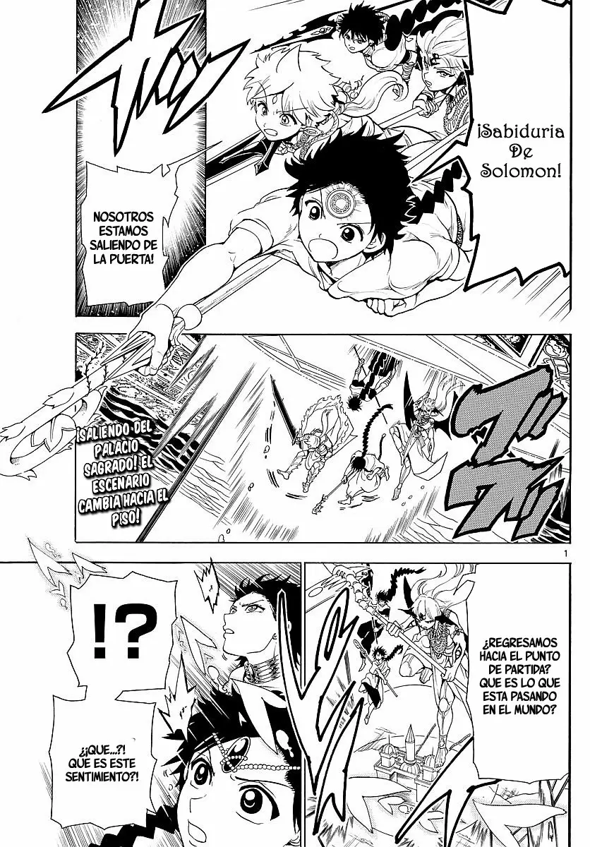 Magi - Labyrinth of Magic capítulo 353, página 1