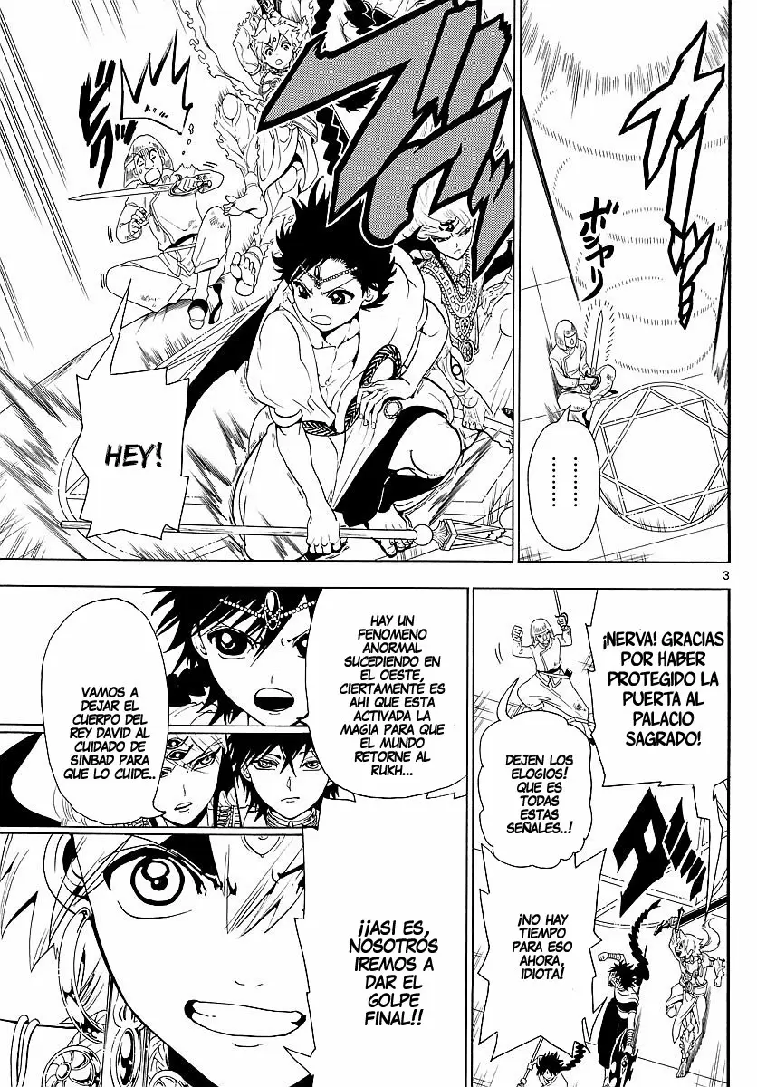 Magi - Labyrinth of Magic capítulo 353, página 3