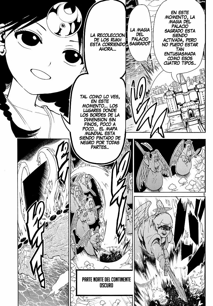 Magi - Labyrinth of Magic capítulo 353, página 5