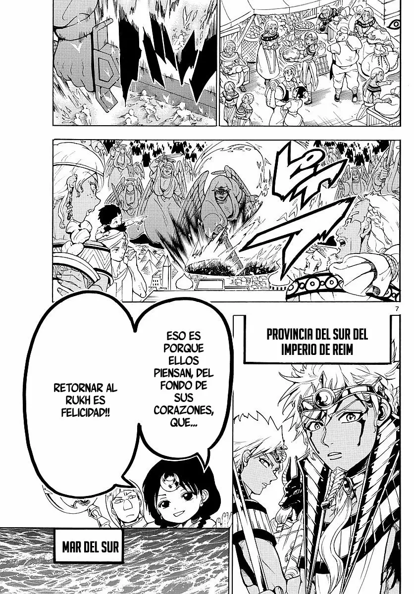 Magi - Labyrinth of Magic capítulo 353, página 8