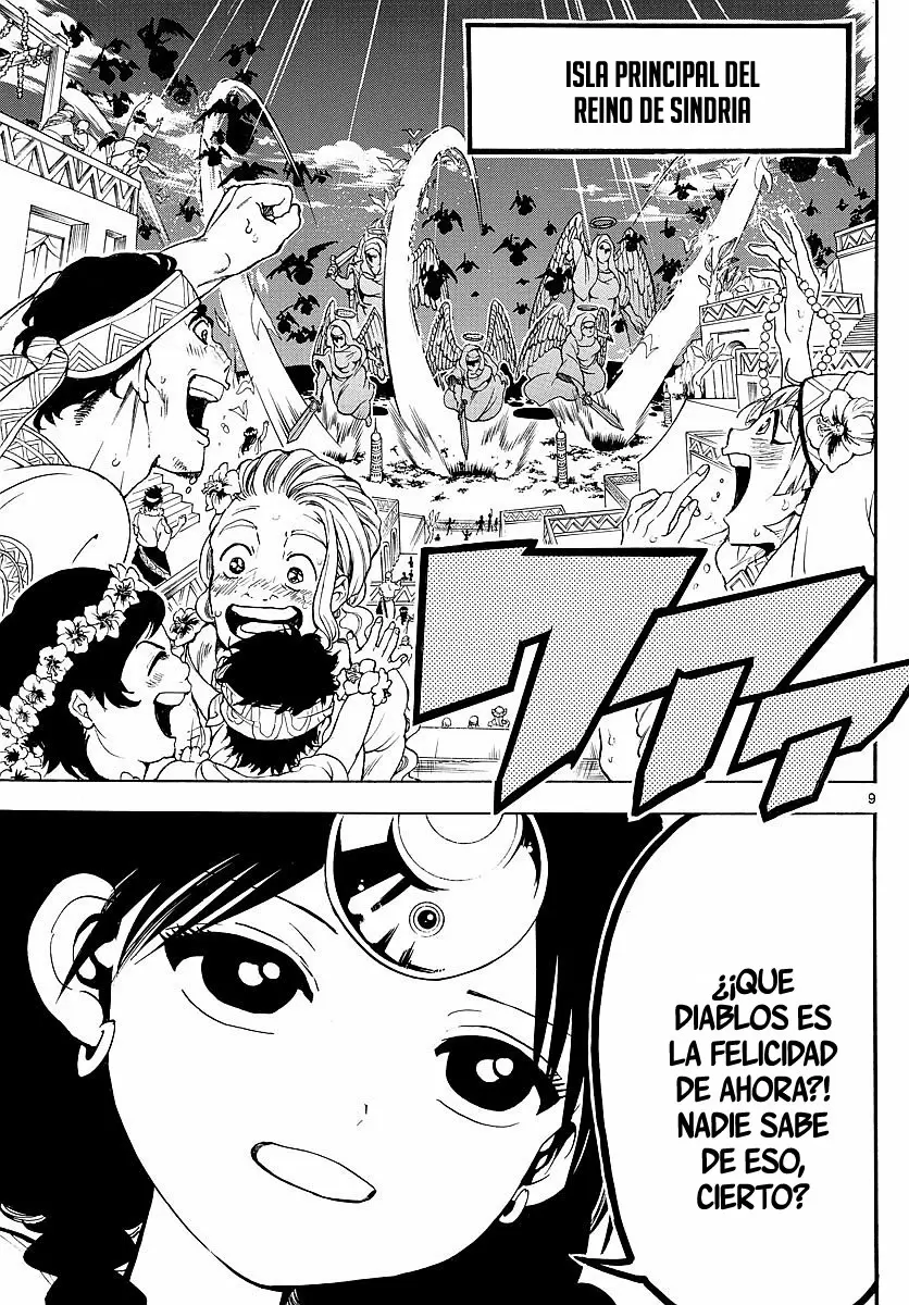 Magi - Labyrinth of Magic capítulo 353, página 9