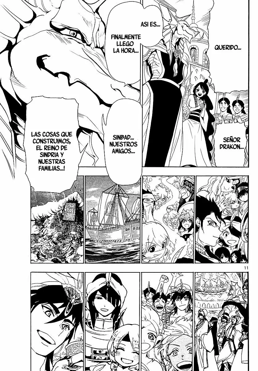 Magi - Labyrinth of Magic capítulo 353, página 11