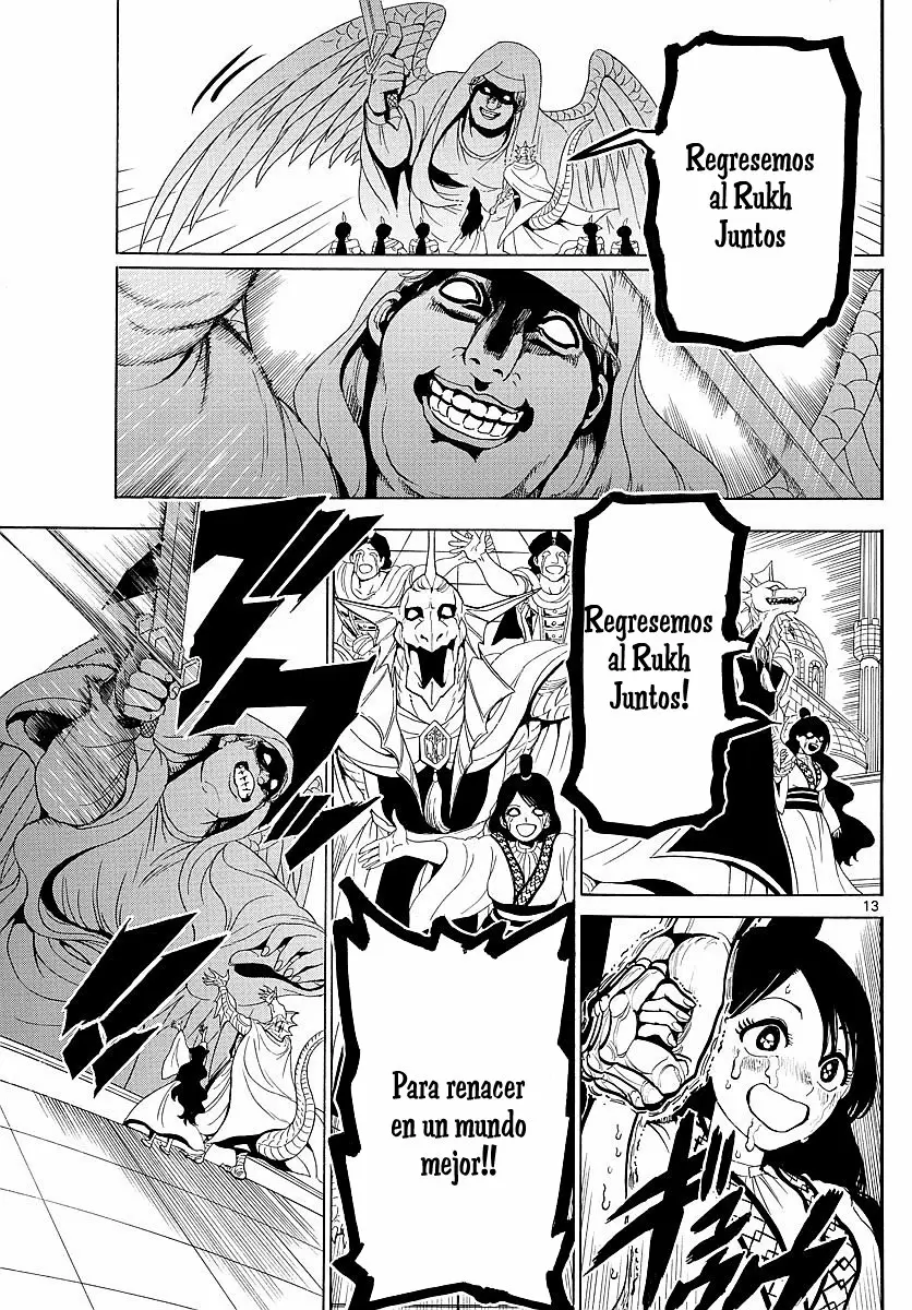 Magi - Labyrinth of Magic capítulo 353, página 13