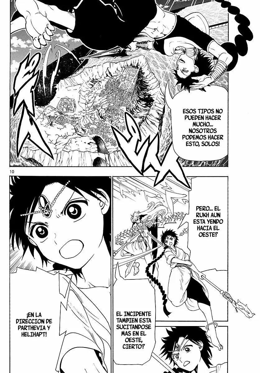 Magi - Labyrinth of Magic capítulo 354, página 9