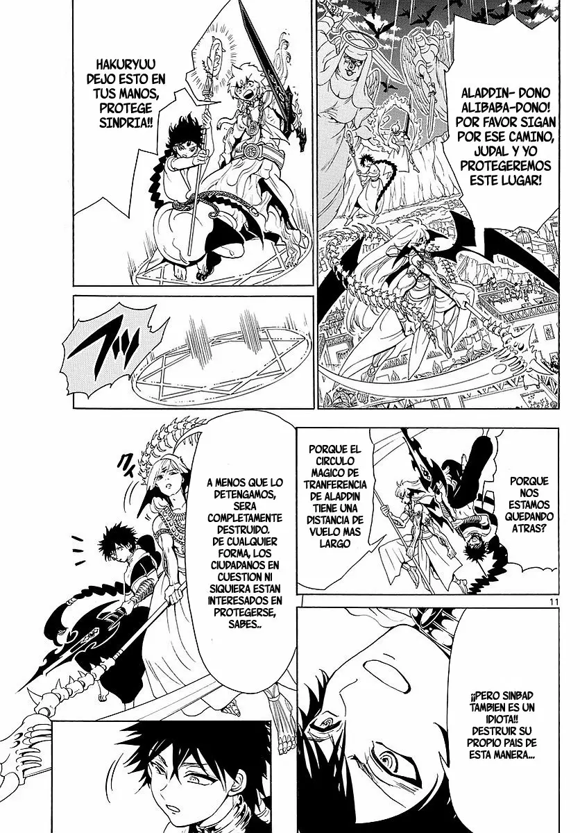 Magi - Labyrinth of Magic capítulo 354, página 10