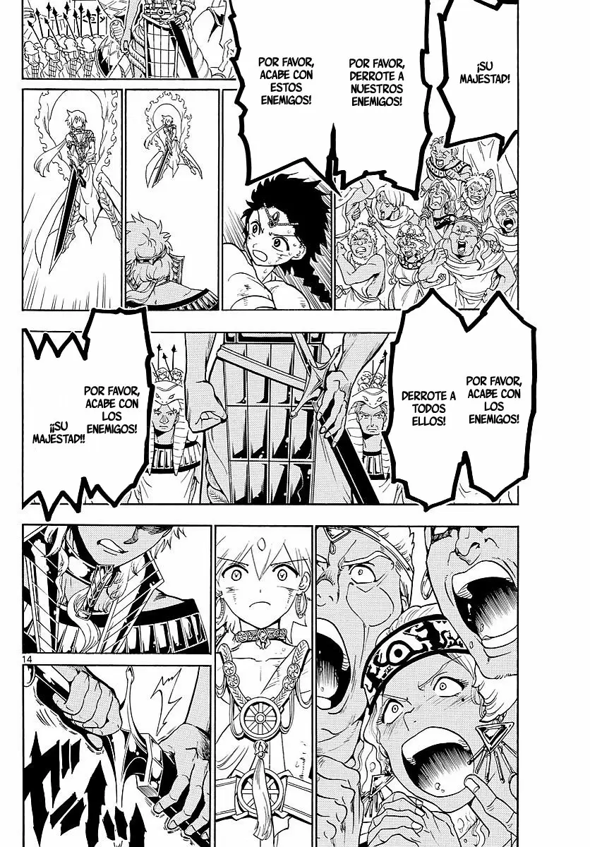 Magi - Labyrinth of Magic capítulo 355, página 16